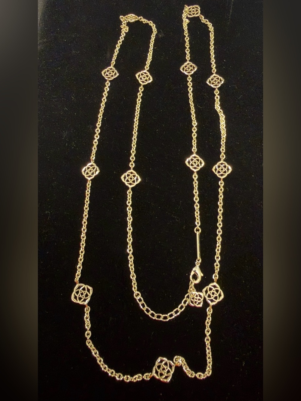 Kendra Scott Long Gold Necklace